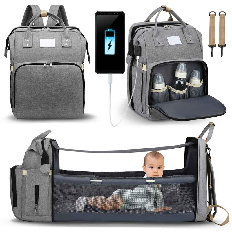Sac à langer portatif | Berceau de voyage BabyNappy™ - Petits Bouts de Choux