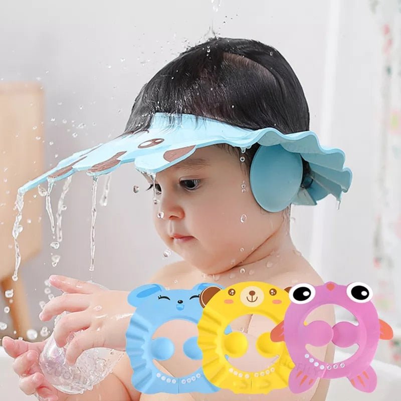 AquaShieldBaby™ | Le Bonnet de douche magique des bébés - Petits Bouts de Choux